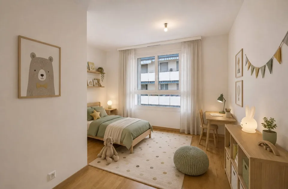 Helles 3,5-Zimmer-Wohnung. Nahe allen Annehmlichkeiten. – Foto 8 von 10