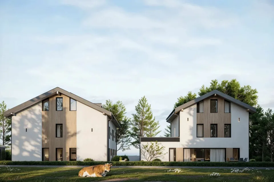 (B) Villa B in Lussy - 146 m² und 166 m² Garten – Foto 4 von 8