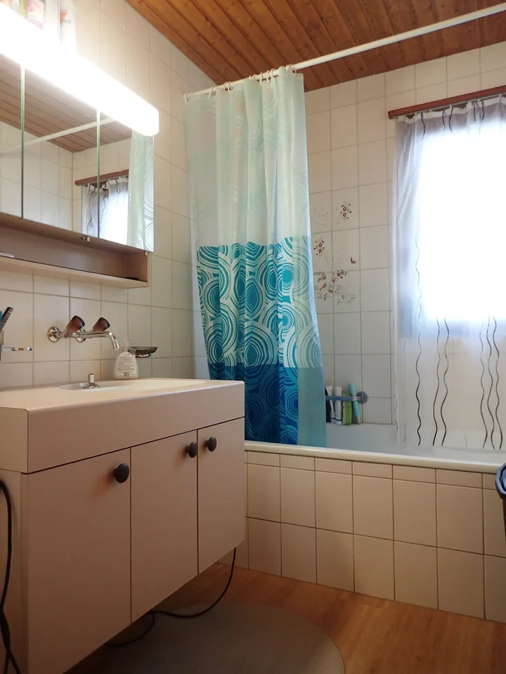 gemütliche 3.5-Zimmer-Dachwohnung mit Kamin