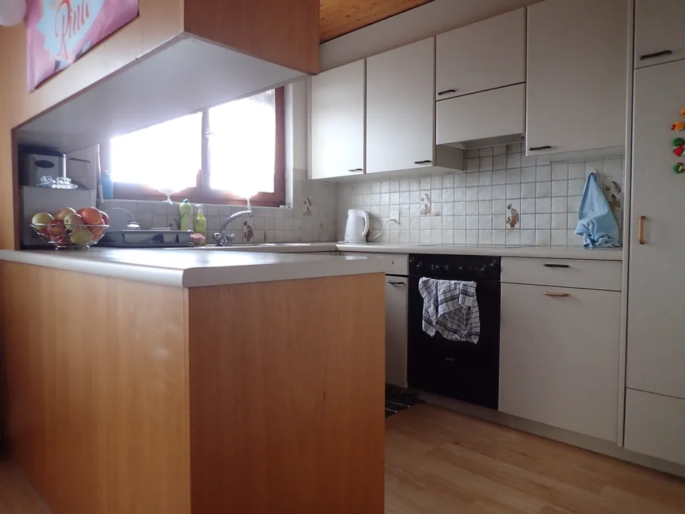 gemütliche 3.5-Zimmer-Dachwohnung mit Kamin