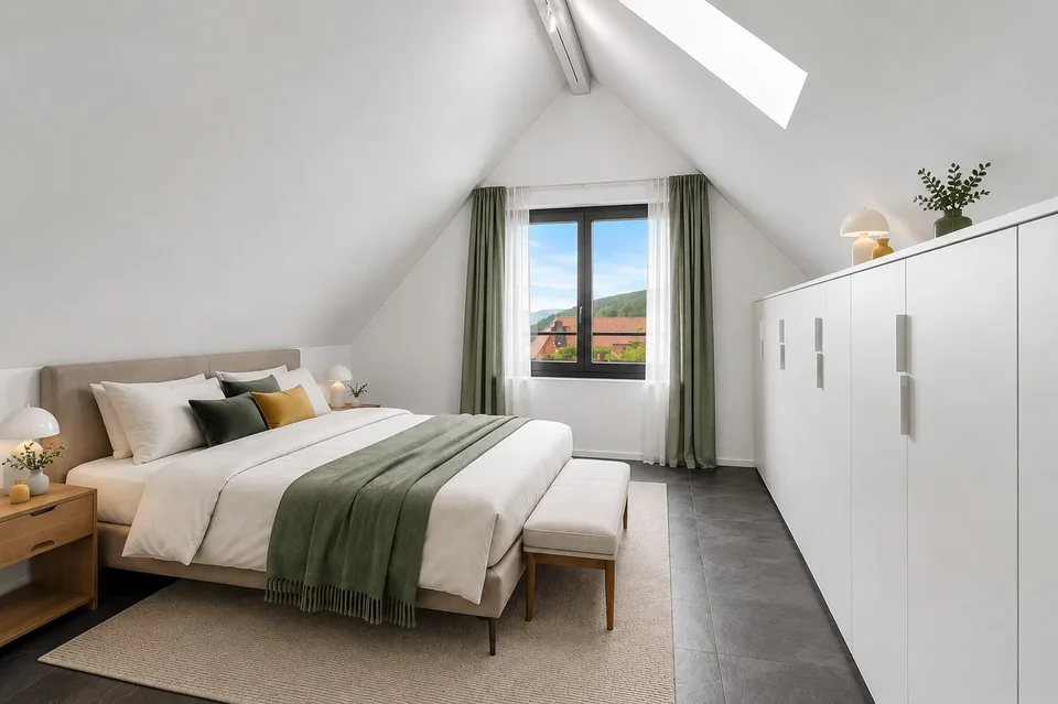 Penthouse apartment with character - 4.5 rooms, 152m² living space, ceiling heights >6m and panoramic view – photo 6 of 7