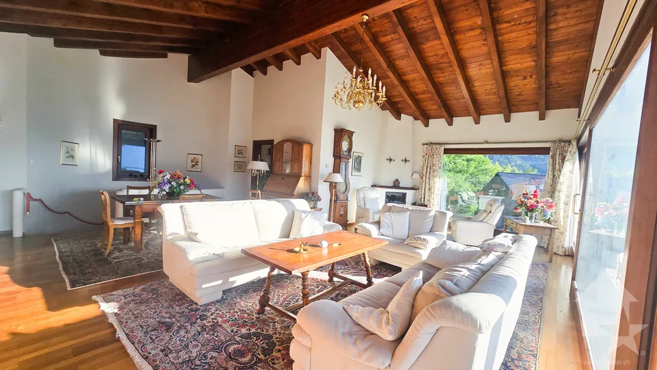 Chalet mit Außenpool in Randogne – Foto 9 von 13