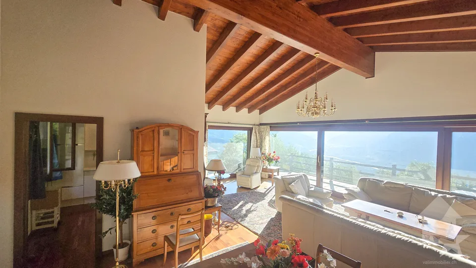 Chalet mit Außenpool in Randogne – Foto 7 von 13