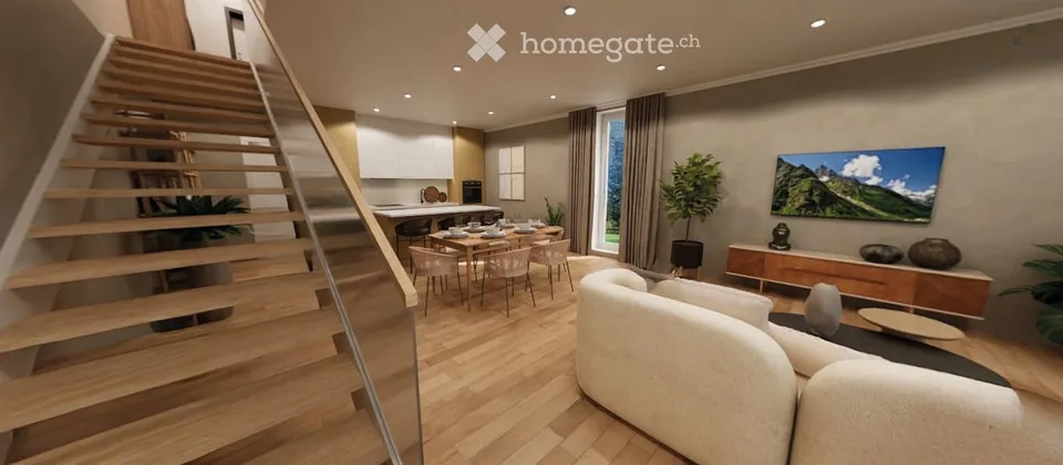 Letzte 3 Fälle in Isone zum Verkauf: Schwörer Haus-Qualität in einem einzigartigen Atelier-Ribo-Projekt – Foto 6 von 7