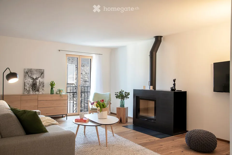 (Befristet 01.11.2026-31.03.2027) Edle und möblierte 3.5 ZWG nahe Piazza Ascona