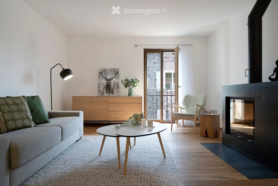 (Befristet 01.11.2026-31.03.2027) Edle und möblierte 3.5 ZWG nahe Piazza Ascona