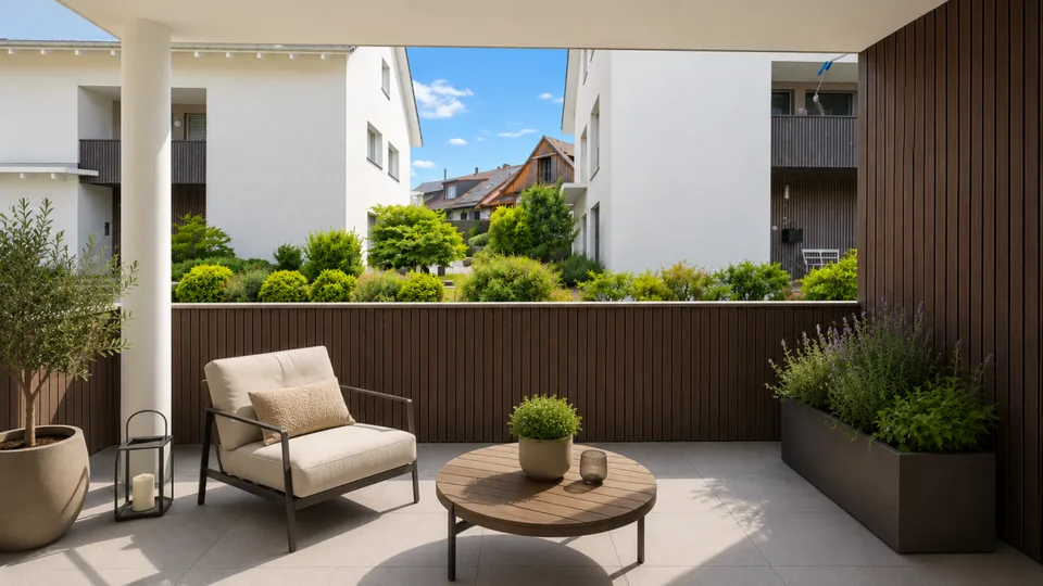 Construction neuve de haute qualité - Appartement de luxe 4.5 pièces élégant avec terrasse – photo 6 sur 9