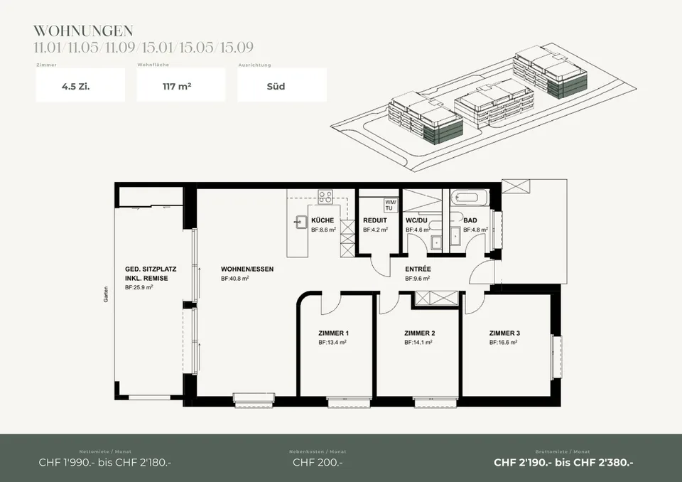 Ihr Zuhause in Niederuzwil - 4.5-Zimmer-Neubauwohnungen – Foto 3 von 13