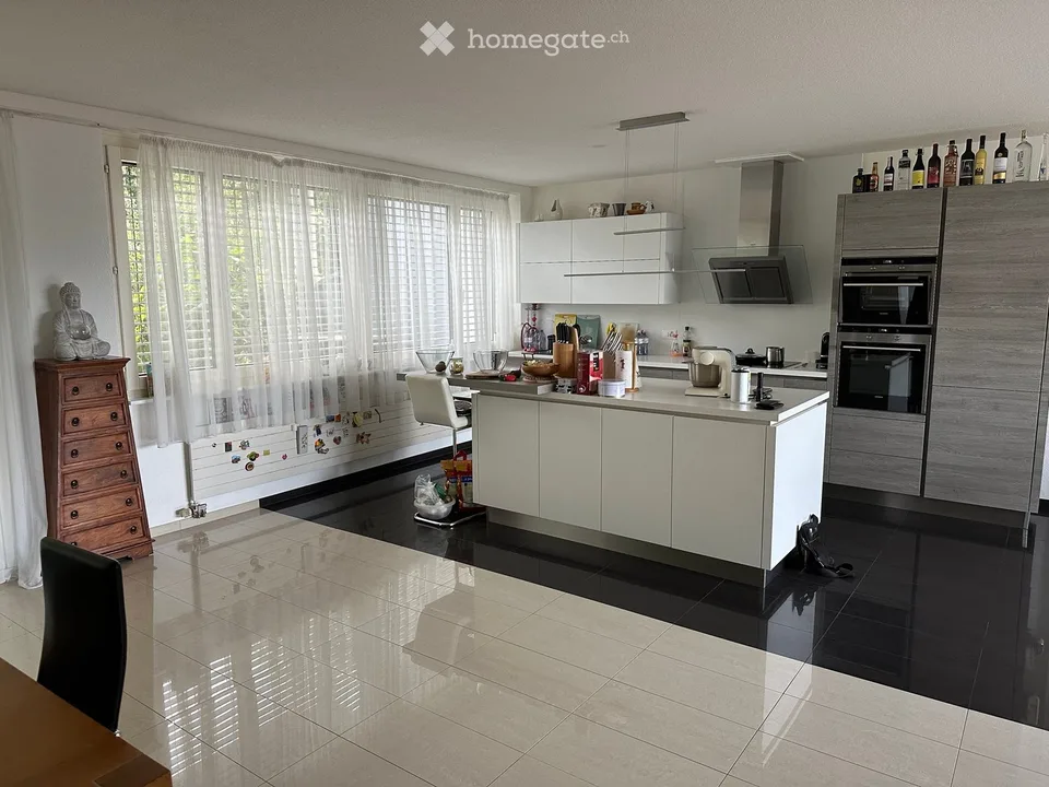 Appartement loft exceptionnel de 5,5 pièces avec grand jardin