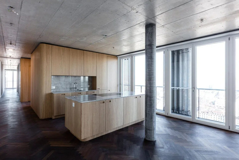 Penthouse spettacolare con vista panoramica su Basilea – foto 3 di 7