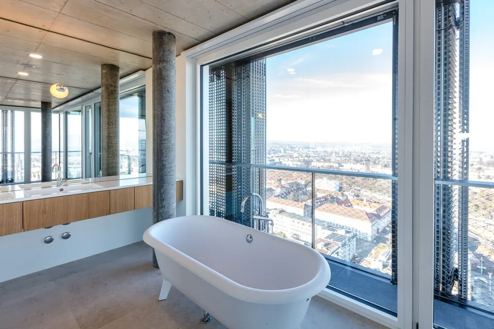 Penthouse spettacolare con vista panoramica su Basilea – foto 5 di 7