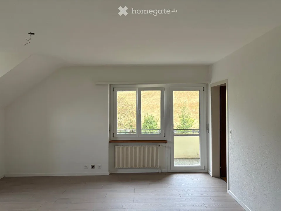 Charmant appartement 3.5 pièces avec balcon et belle vue à Belp
