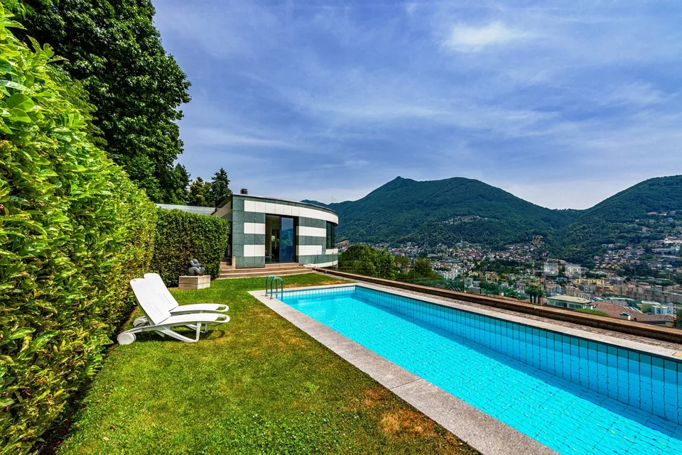 Moderna villa con privacy e stupenda vista lago – Foto 5 von 13