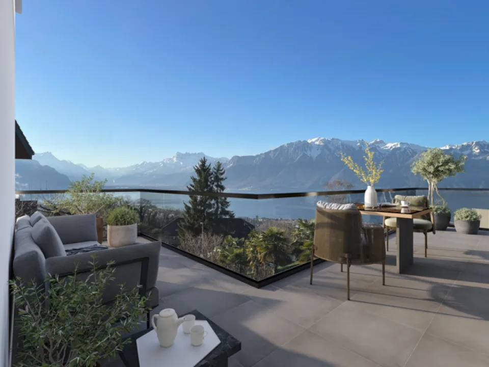 3 Appartements de standing à 3 minutes de Vevey – photo 3 sur 7
