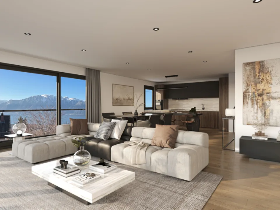 3 Appartements de standing à 3 minutes de Vevey – photo 6 sur 7