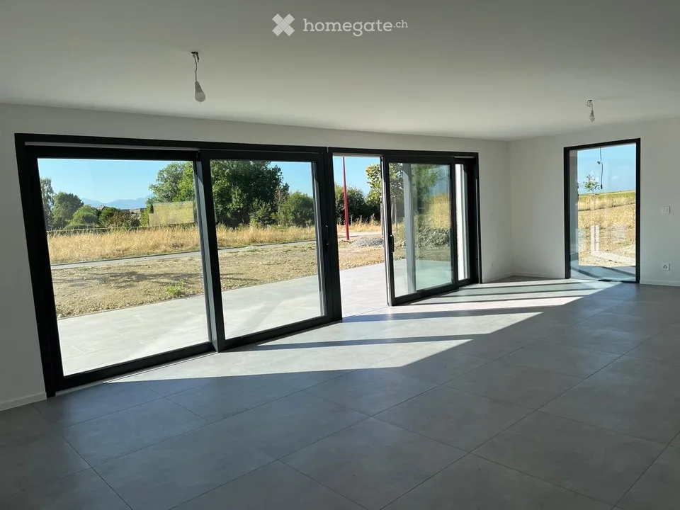 Zu vermieten - Neues 4,5-Zimmer-Apartment in Mont-sur-Lausanne, Erdgeschoss