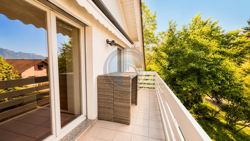 Incantevole appartamento di 4,5 locali con balcone a Brent-sur-Montreux – foto 12 di 13