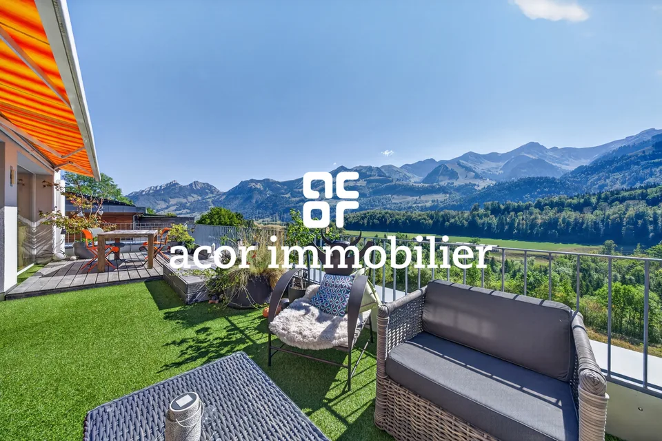 4 Zimmer Wohnung in Grandvillard – Foto 9 von 23