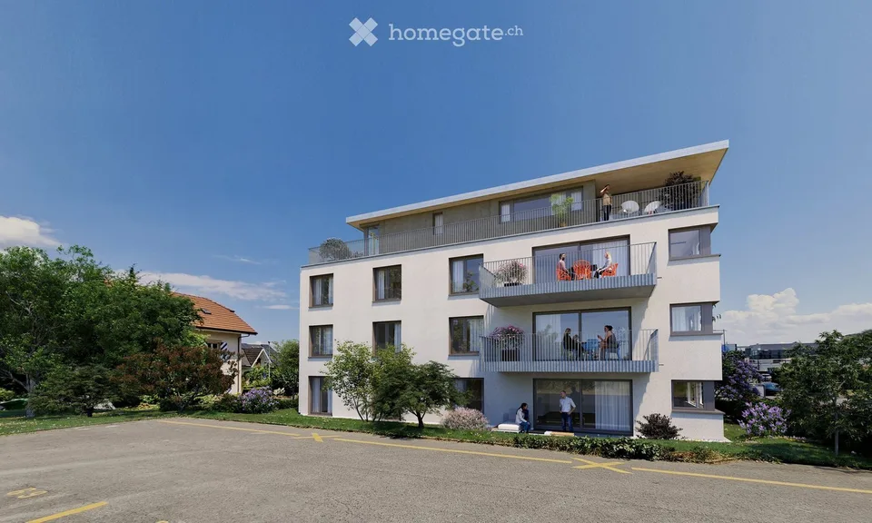 ULTIMO appartamento nuovo di 4.5 locali con ampio balcone a Colombier NE – foto 4 di 4