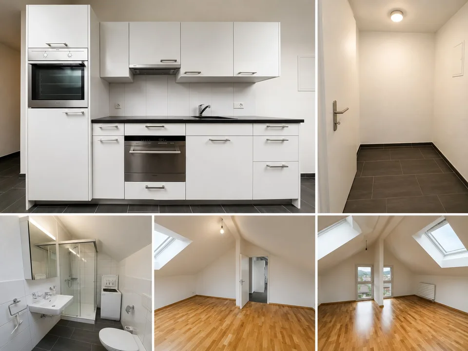 Sunny and modern: 1.5-room apartment with plenty of daylight