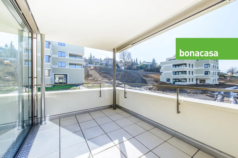 4.5-room apartment at height with a view of Biel!