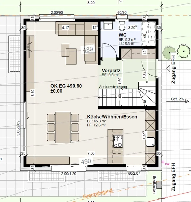 Maison unifamiliale neuve dans un endroit calme à Hellsau – photo 3 sur 8