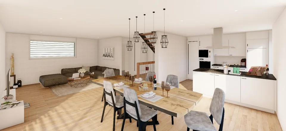 Maison unifamiliale neuve dans un endroit calme à Hellsau – photo 7 sur 8