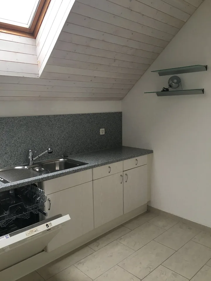 Appartamento mansardato luminoso 3.5 locali con balcone sud & molto charme