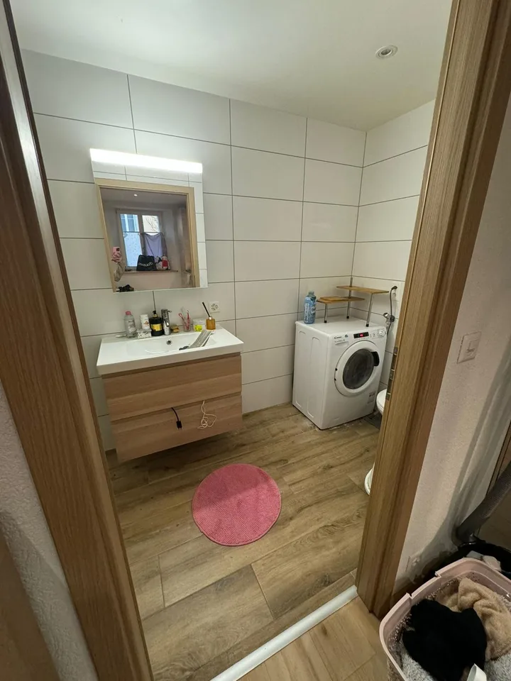 Two-room bright apartment on the ground floor