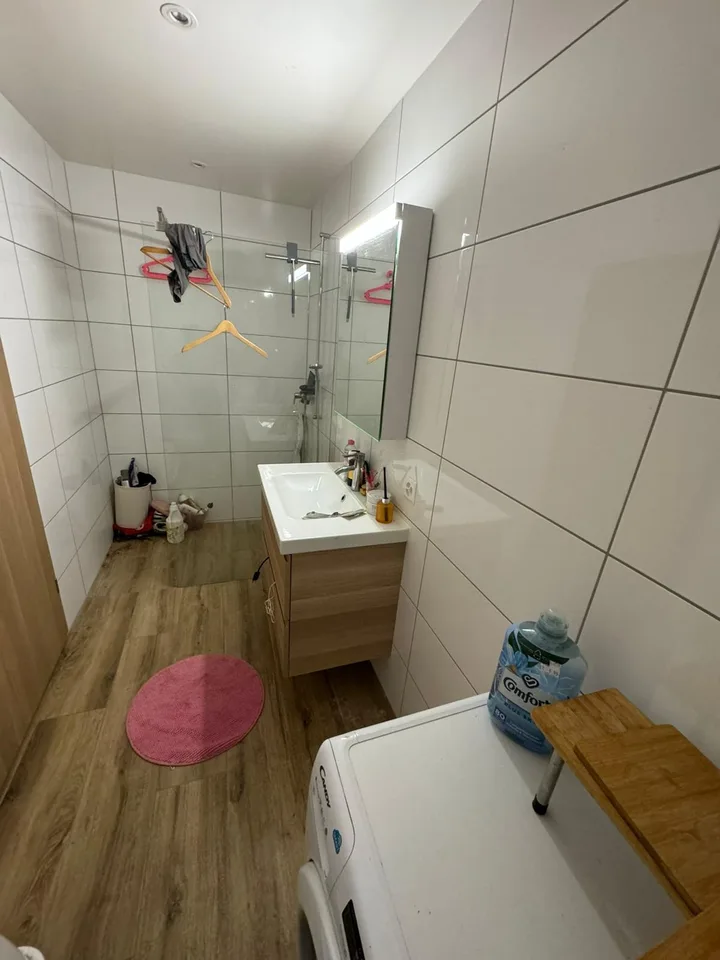 Two-room bright apartment on the ground floor