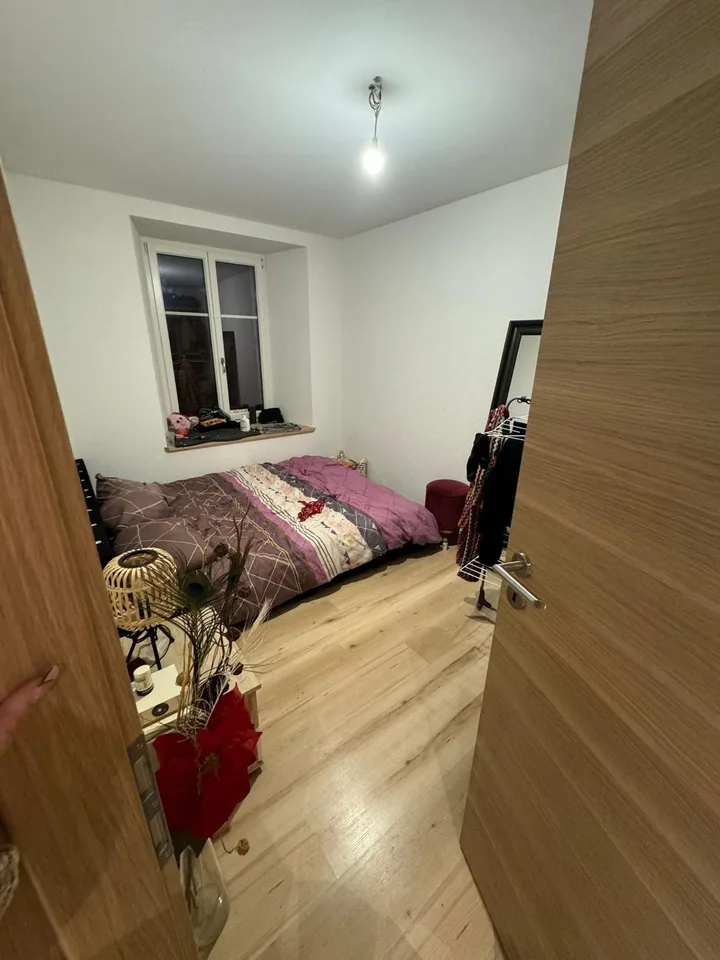 Two-room bright apartment on the ground floor