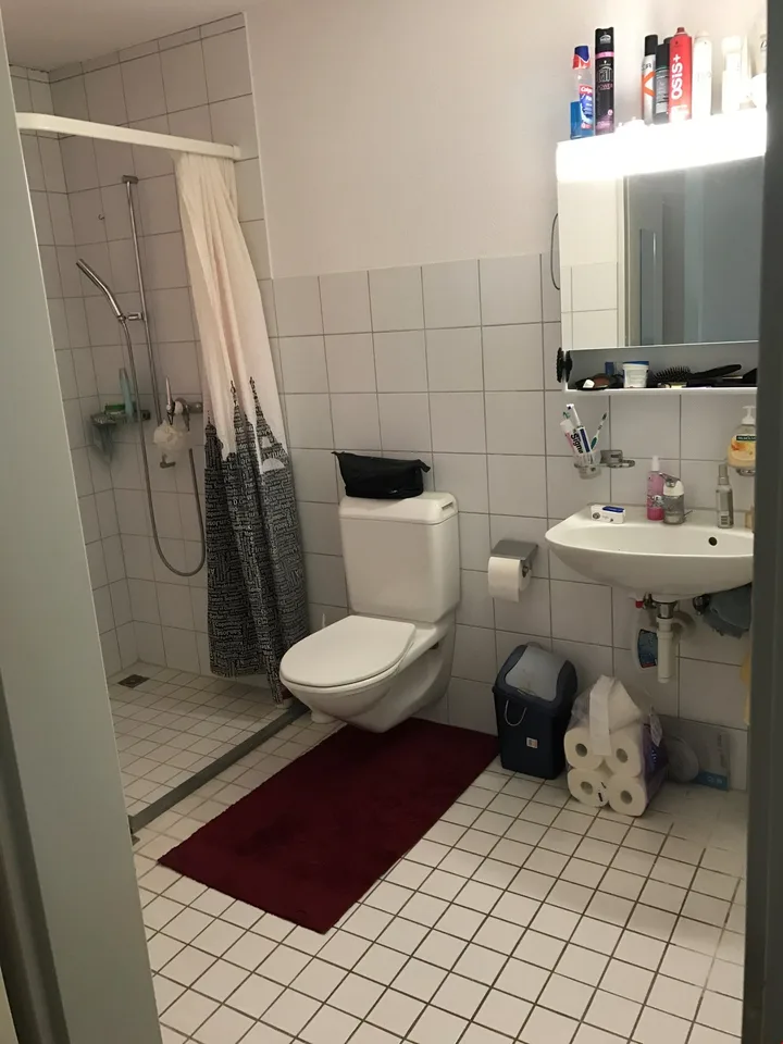 Beautiful and bright 2-room apartment with garden seating in a quiet location