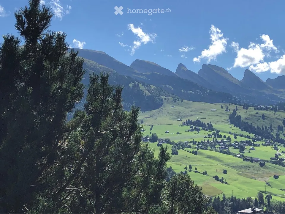 Charming 4.5-room apartment with balcony and beautiful view in Wildhaus-Alt St. Johann