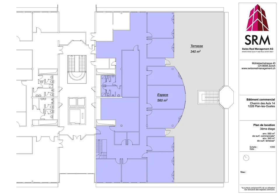 Büros / Labor von 1'600 m² in Plan-les-Ouates – Foto 9 von 10