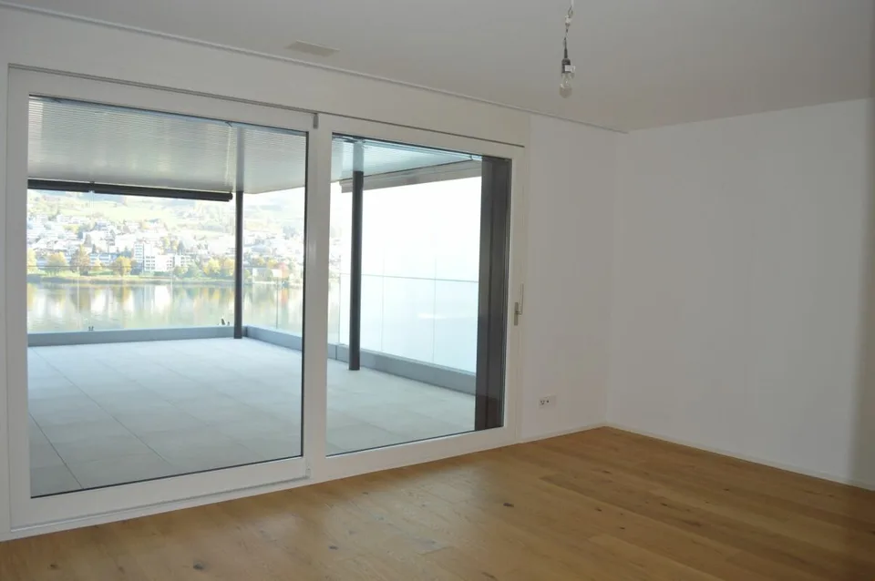 5.5-Zimmerwohnung mit tollem Ausblick auf See und Berge