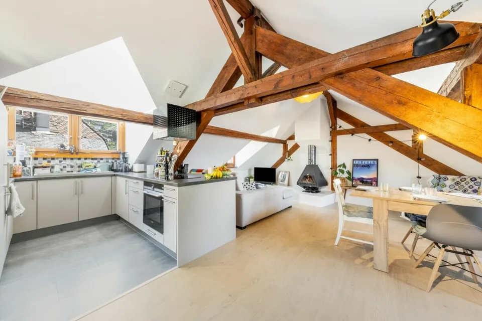 Charmant appartement duplex de 4,5 pièces au centre de Blonay – photo 3 sur 10