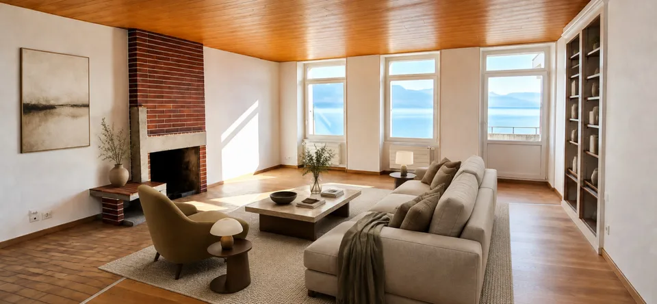 Appartement avec vue sur le lac