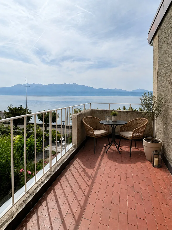 Appartement avec vue sur le lac