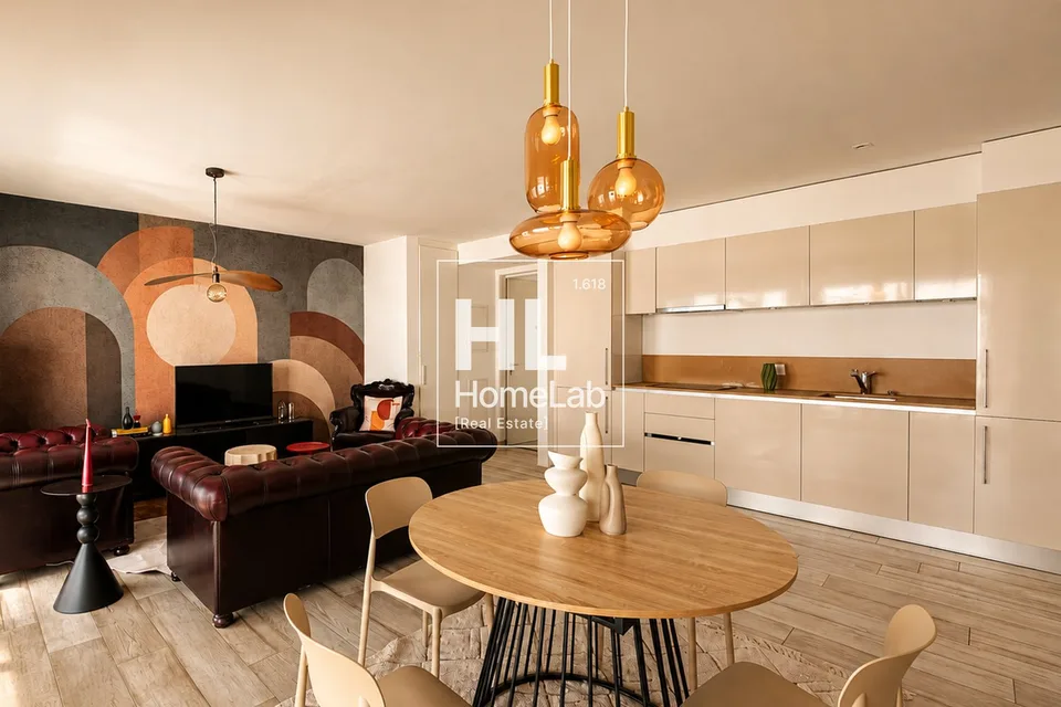 ELEGANTE APPARTAMENTO ARREDATO CON AMPIA TERRAZZA A MASSAGNO – foto 2 di 8