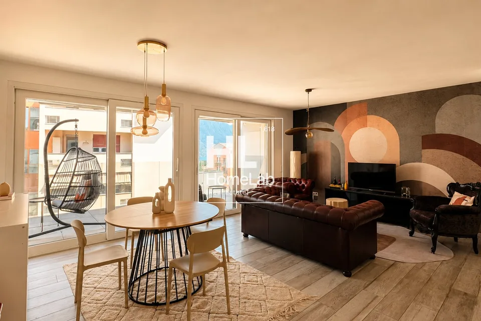 ELEGANTE APPARTAMENTO ARREDATO CON AMPIA TERRAZZA A MASSAGNO – foto 3 di 8