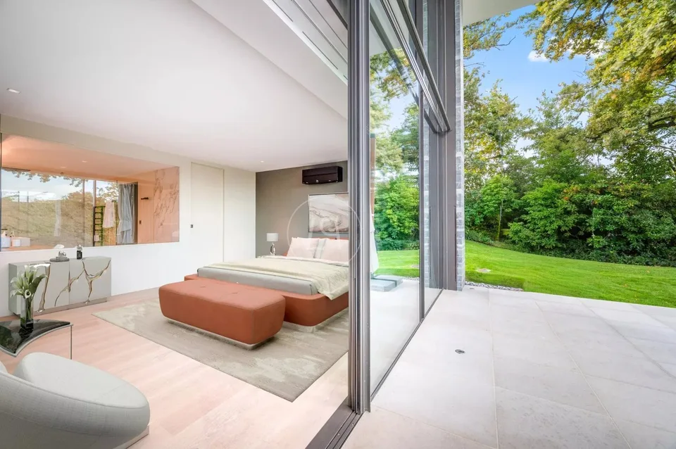 Contemporänes Villen-Exceptionalobjekt, Blick und privater Zugang zum See, linke Uferseite – Foto 8 von 12