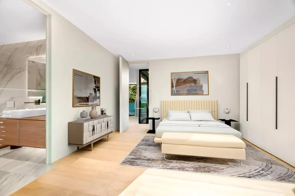 Villa contemporaine d'exception, vue et accès privé au lac,rive gauche – photo 10 sur 12