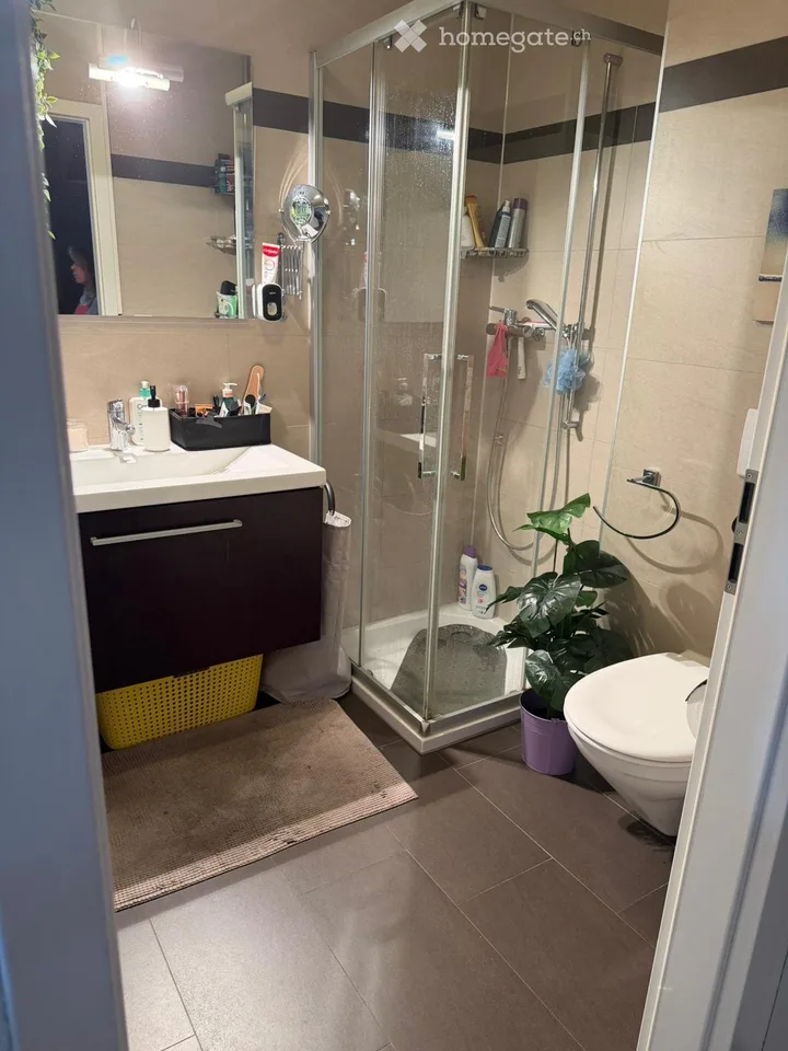 Large apartment for rent with indoor parking space