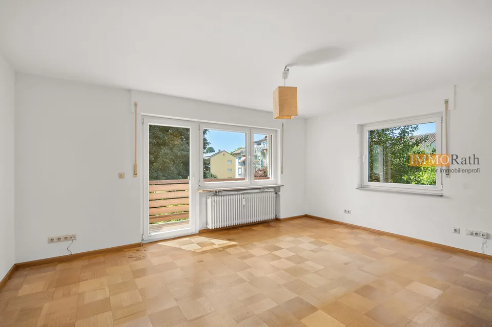 IMMORath.de - Bright 3-room apartment with balcony and green view in – photo 3 of 12