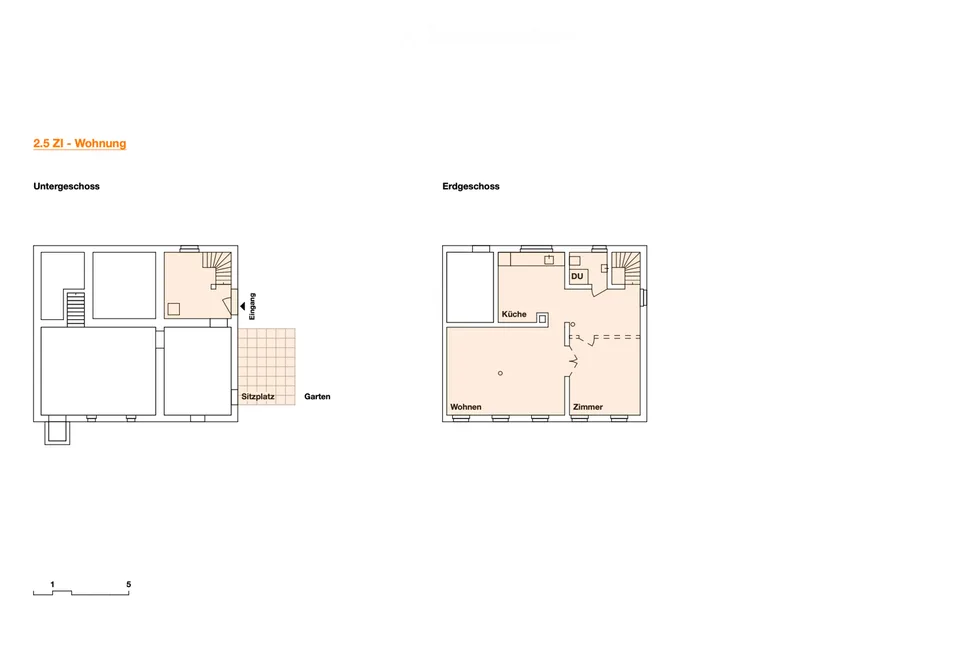 2.5 Zi - Wohnung im Grünen