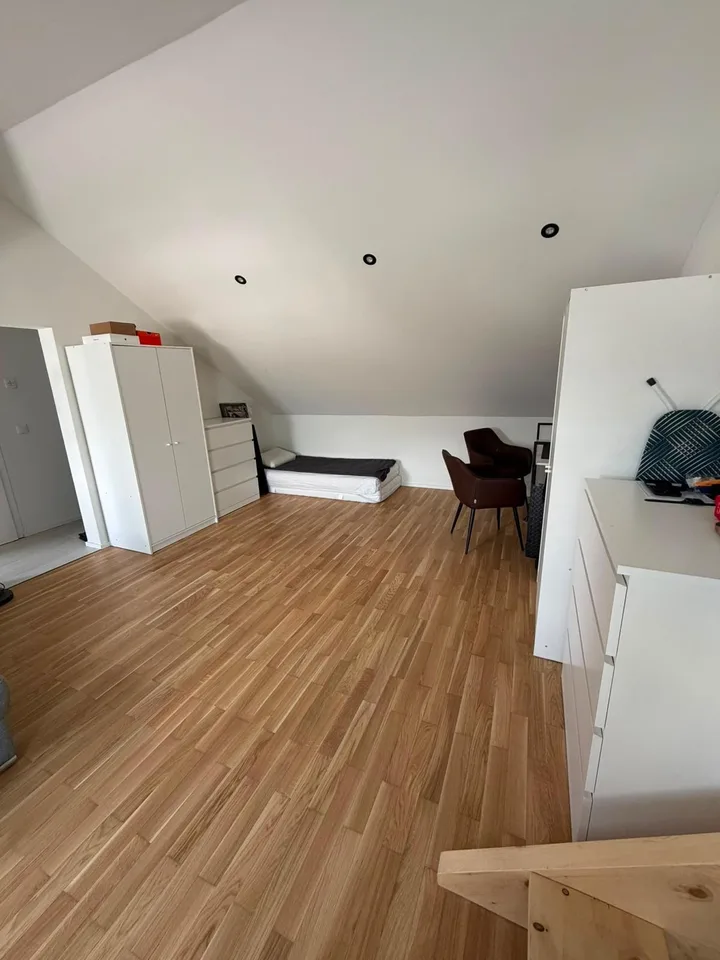 Appartement de chauffe rénové, moderne 1.5 pièces sous les toits à Sevelen