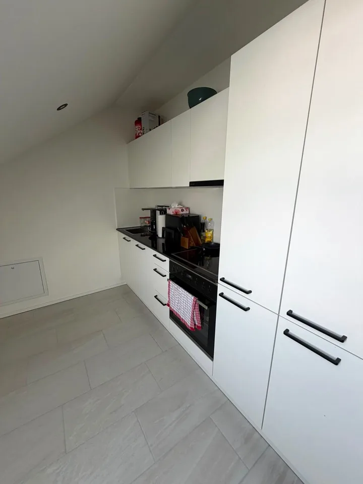 Appartement de chauffe rénové, moderne 1.5 pièces sous les toits à Sevelen