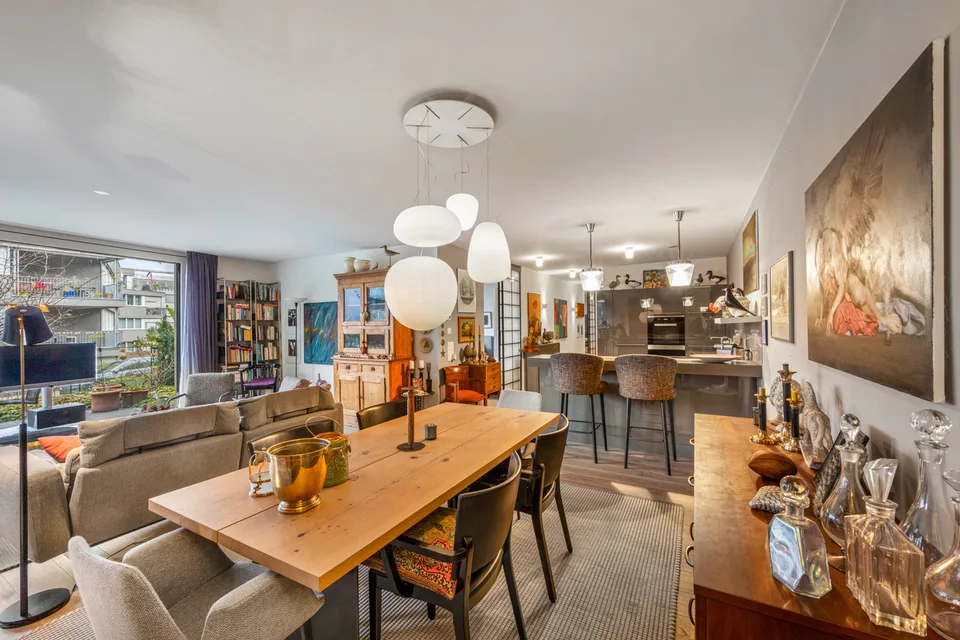 Appartement 3.5 pièces avec deux espaces extérieurs & beaucoup de qualité de vie – photo 4 sur 12