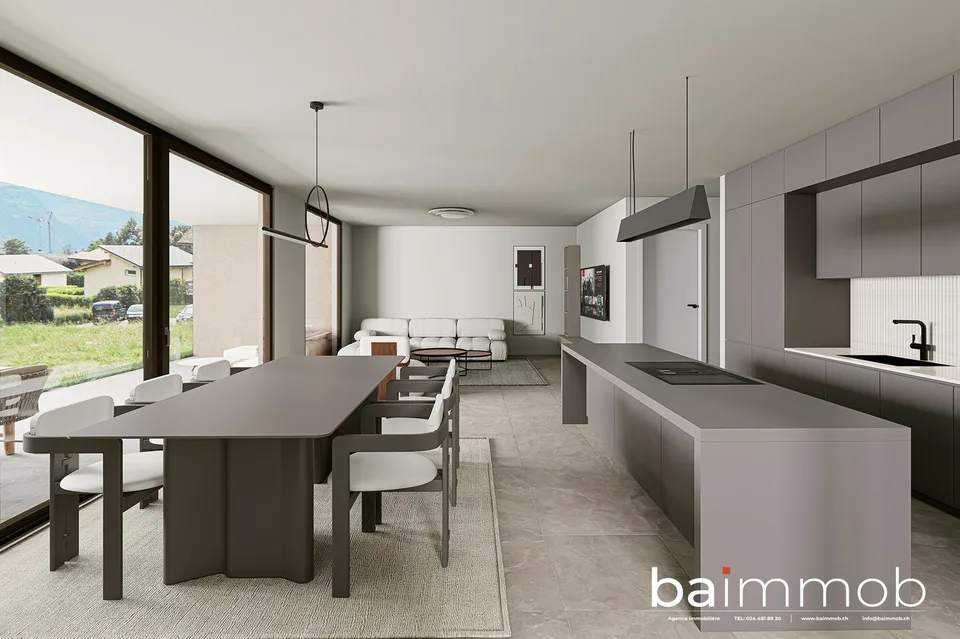 Magnifique appartement de 4,5 pièces à Crans-Montana avec vue imprenable – photo 6 sur 9