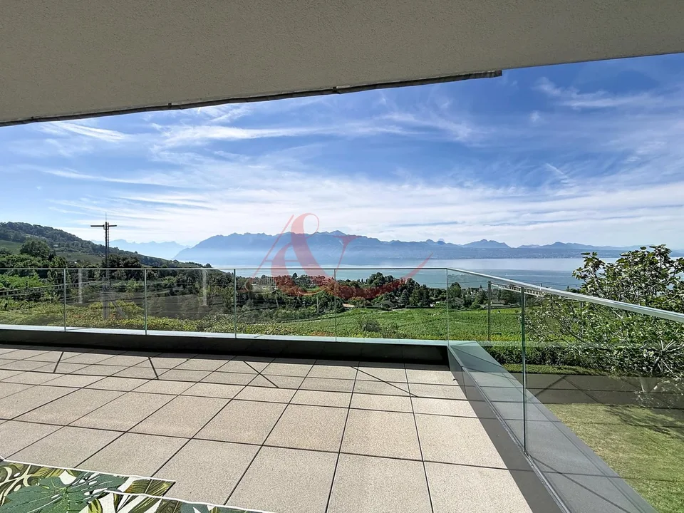 Propriété moderne offrant vue sur le lac et les Alpes ? La Conversion